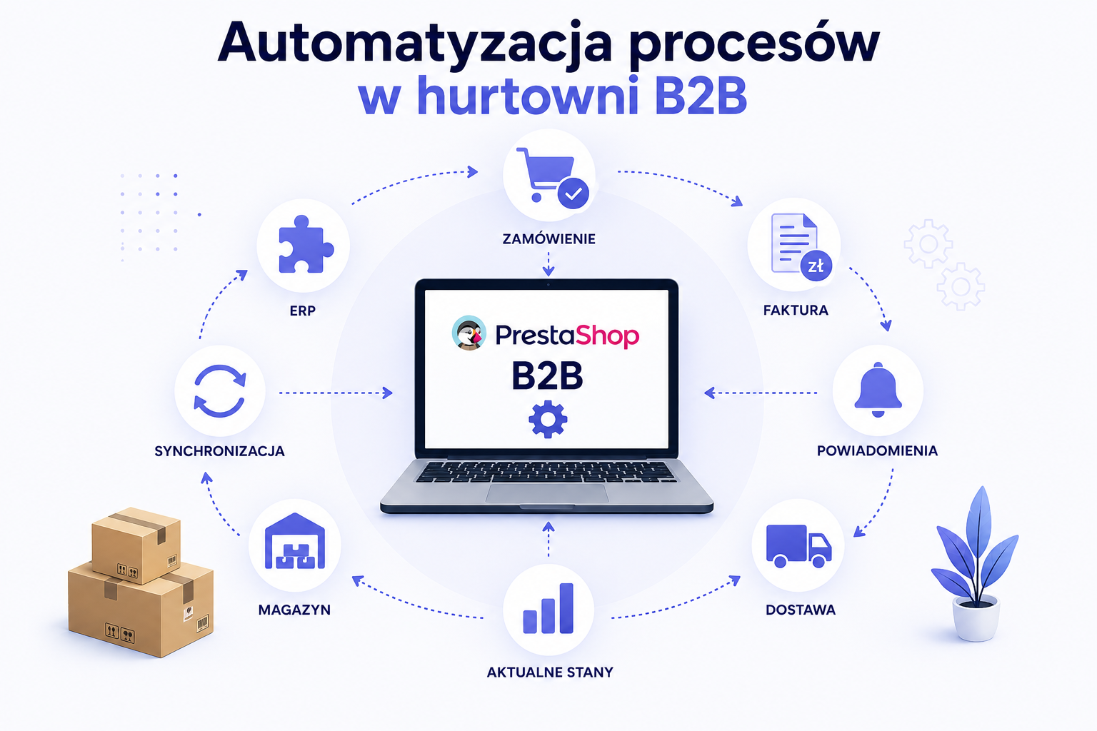 automatyzacja procesów w hurtowni b2b
